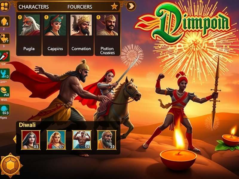 Champion Crusaders Diwali special event with fireworks
